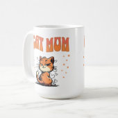 猫ママ | 子猫恋人 | ペットママ コーヒーマグカップ (正面左)