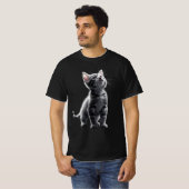 猫ママ 猫パパ Tシャツ (正面フル)