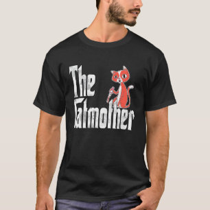 猫ママ 猫母 猫マザー 激おかしい ナイフ 猫の母 キティママ Tシャツ
