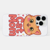 猫ママ iPhone 16 Pro Max カーゼ iPhoneケース (裏面横)