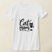 猫ママ Tシャツ