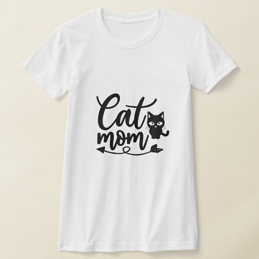 猫ママ Tシャツ