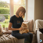猫ママ Tシャツ