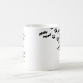 猫ママmeow mug コーヒーマグカップ (中央)