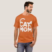 猫ママtシャツgeschendee cats cute boy tシャツ (正面フル)