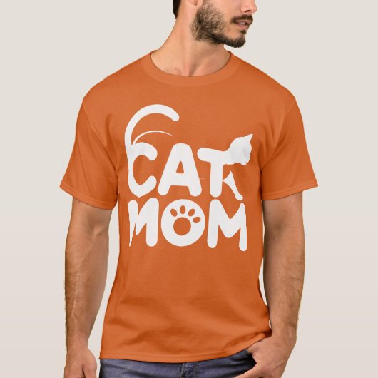 猫ママtシャツgeschendee cats cute boy tシャツ (正面)