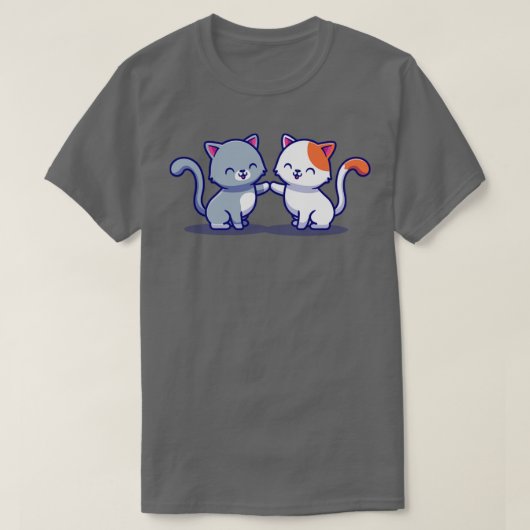 猫マンガ3 Tシャツ (デザイン正面)