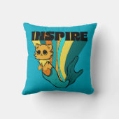 猫マーメイドASLスパイラインスパイアル写真ノート クッション (裏面)