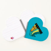 猫マーメイドASLスパイラインスパイアル写真ノート ノートブック (内部)