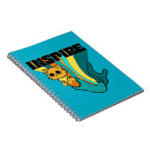 猫マーメイドASLスパイラインスパイアル写真ノート ノートブック (右側)