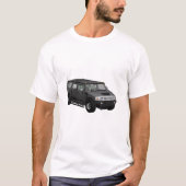猫ミニマル動物 Tシャツ (正面)
