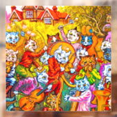 猫ミュージカルバンド ウィンドウサイン (シート2)