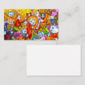 猫ミュージカルバンド エンクロージャーカード (正面/裏面)