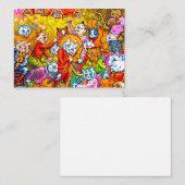 猫ミュージカルバンド エンクロージャーカード (正面/裏面)