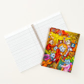 猫ミュージカルバンド ノートブック (内部)