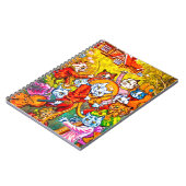 猫ミュージカルバンド ノートブック (左側)