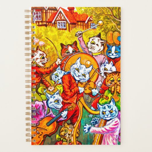 猫ミュージカルバンド プランナー手帳 (正面)