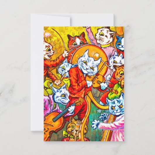 猫ミュージカルバンド 出欠カード (正面)