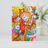 猫ミュージカルバンド 出欠カード (スタンド正面)