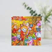 猫ミュージカルバンド 招待状 (スタンド正面)