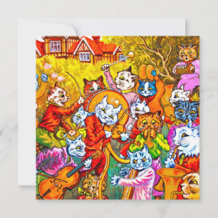 猫ミュージカルバンド 招待状