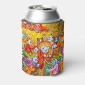 猫ミュージカルバンド 缶クーラー (缶裏面)