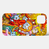 猫ミュージカルバンド Case-Mate iPhoneケース (裏面 (横))