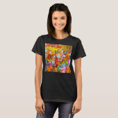 猫ミュージカルバンド Tシャツ (正面フル)