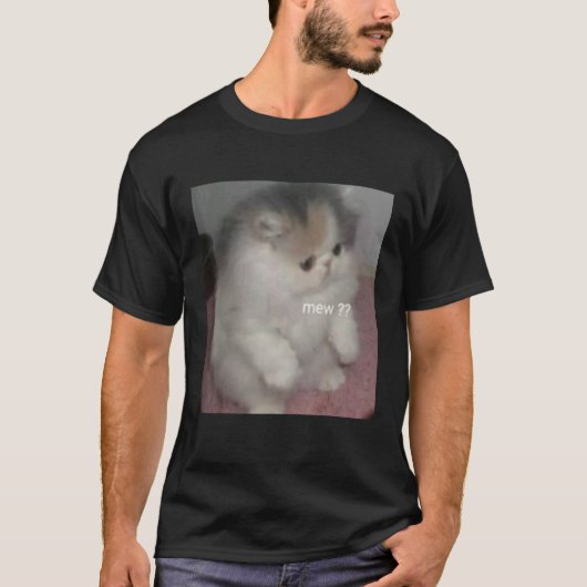 猫ミューミーム Tシャツ (正面)
