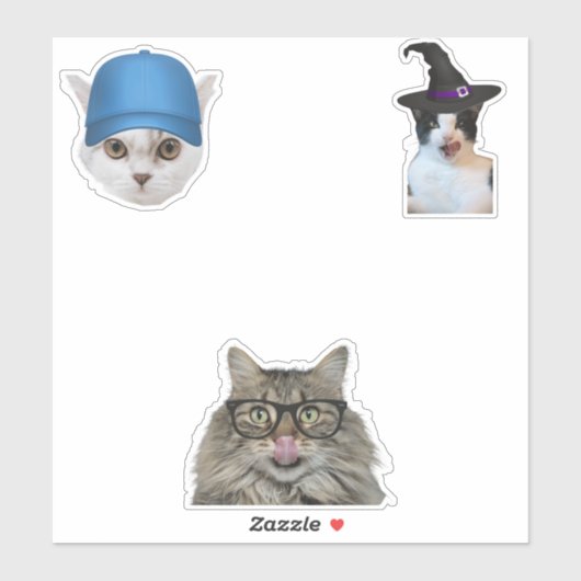 猫ミーム シール (シート)