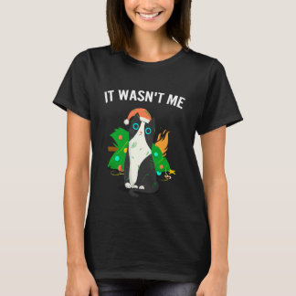 猫ミーム 猫 メオウィークリスマスツリーライト 1 Tシャツ