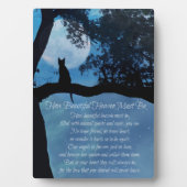 猫メモリアル美しい天国はプラーク フォトプラーク (正面)