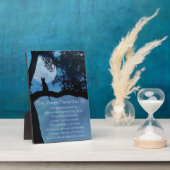 猫メモリアル美しい天国はプラーク フォトプラーク (側面)