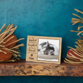 猫メモリアル ペットロス フォト フォトプラーク (側面)