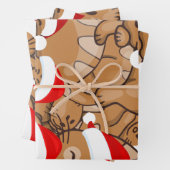 猫メリーの醜いクリスマスセーター ラッピングペーパーシート (インサイチュ)