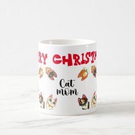 猫メリークリスマス コーヒーマグカップ