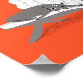 猫モダンたち頼- Just  ポスター (角)