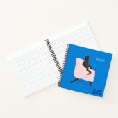 猫モダンたち – 迎えに行く ノートブック (内部)