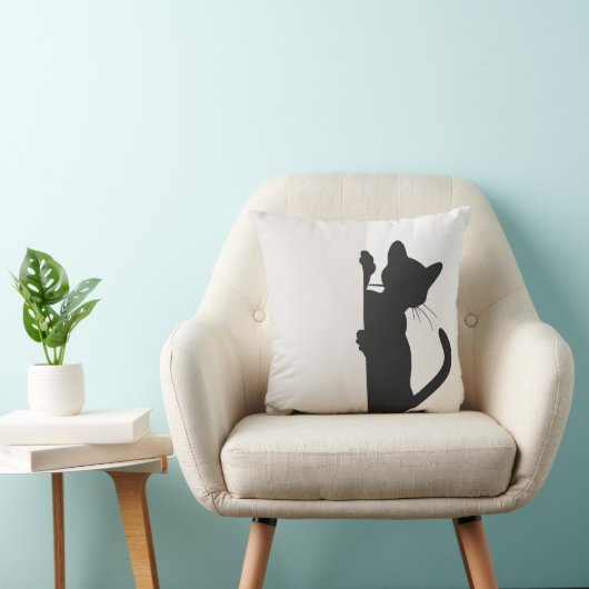猫モダンミニマルの光のピーク クッション (椅子)