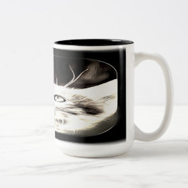 猫モデル：ルナ01-01 ツートーンマグカップ