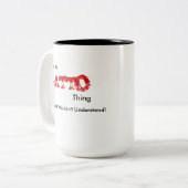 猫モノだ… ツートーンマグカップ (正面左)