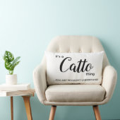 猫モノだ…..腰枕 ランバークッション (椅子)