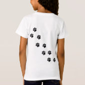 猫モノ Tシャツ (裏面)