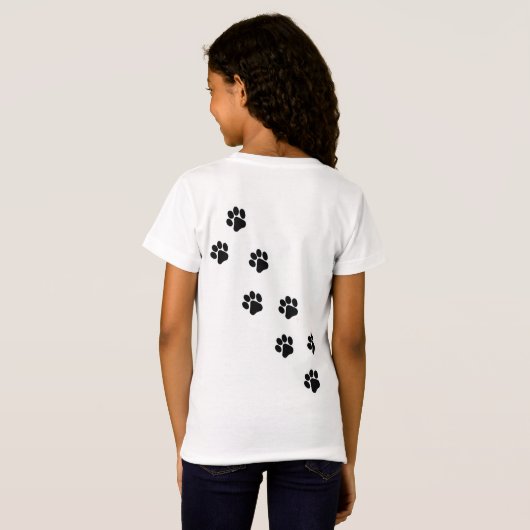 猫モノ Tシャツ (裏面フル)