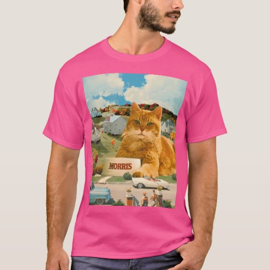 猫モリス Tシャツ (正面)