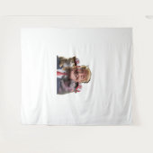 猫モーとヒッポのデング24トランプのワイルドライド！ タペストリー (正面(横))