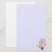 猫ヤーンクラブ 便箋 (正面/裏面)