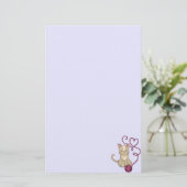 猫ヤーンクラブ 便箋 (スタンド正面)