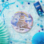 猫ユニコーン – ケチコーン ペーパープレート (パーティー)