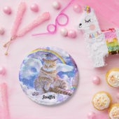 猫ユニコーン – ケチコーン ペーパープレート (パーティー)